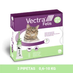 Pipetas Felis Solución Spot-On Para Gatos (42,3mg) -Catit Ventas 01 3411112122622 vectra Felis 3p Packaging 63db916c6b963