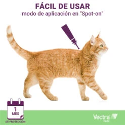 Pipetas Felis Solución Spot-On Para Gatos (42,3mg) -Catit Ventas 05 VECTRA Felis spot on 63db9169dbf3f