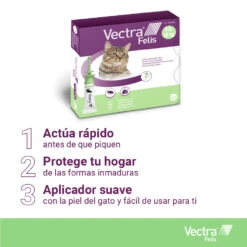 Pipetas Felis Solución Spot-On Para Gatos (42,3mg) -Catit Ventas 09 VECTRA Felis adv 63db916bf0ac5