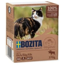 Bozita Tetra Trocitos En Gelatina 6 X 370 G -Catit Ventas 100806 pla doggy bozita haeppchen elch jelly 370g hs 01 2