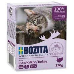 Bozita Tetra Trocitos En Gelatina 6 X 370 G -Catit Ventas 100900 pla doggy bozita haeppchen ente jelly 370g hs 01 1