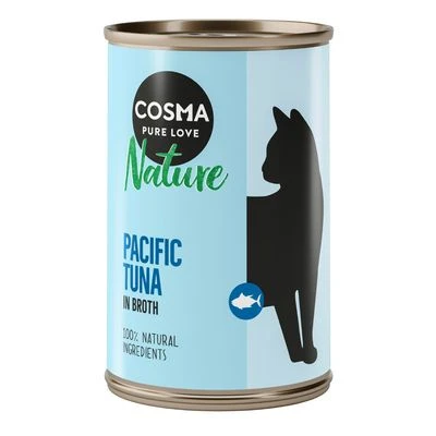 Cosma Nature 6 x 140 g Cosma Nature 6 X 140 G -Catit Ventas 104062 pla cosma nature pacifictuna 140g 3