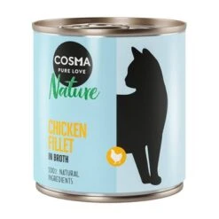Pack Ahorro: Cosma Nature 12 X 280 G -Catit Ventas 104069 pla cosma nature chickenfillet 280g 7