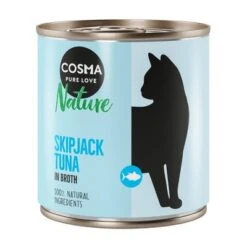 Cosma Nature 6 X 280 G -Catit Ventas 104073 pla cosma nature skipjack 280g 6 1