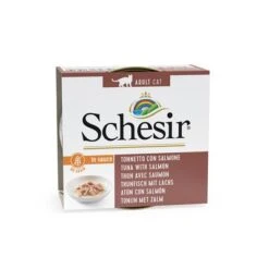 Pack Ahorro: Schesir Natural En Salsa 24 X 70 G -Catit Ventas 104211 pla mp schesir cat natural in sauce 6x70g tuna salmon hs 1 6
