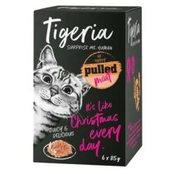 Tigeria Pulled Meat 24 X 85 G Comida Húmeda Para Gatos 5 Tigeria Pulled Meat 24 X 85 G Comida Húmeda Para Gatos -Catit Ventas 135598 pla tigeria pulledmeat pute 6x85g hs 7