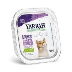 Yarrah Bio 48 X 100 G En Tarrinas Para Gatos - Pack Ahorro -Catit Ventas 1438 pla yarrah broeckchen huhn truthahn 100g hs 01 5