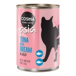 Cosma Asia En Gelatina 24 X 400 G -Catit Ventas 163896 pla cosma asia tunabream 400g 9