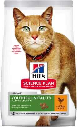 Hill's Science Plan +7 Youthful Vitality De Pollo