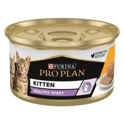 PURINA PRO PLAN Kitten Healthy Start 24 X 85 G En Latas -Catit Ventas 171799 pla purina proplan cat kitten 85g hs 01 9
