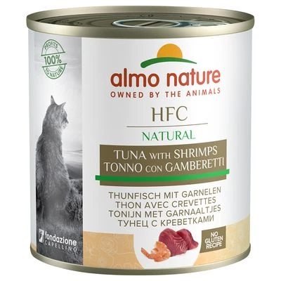 Almo Nature HFC 12 x 280 g - Pack Ahorro Almo Nature HFC 12 X 280 G - Pack Ahorro -Catit Ventas 180602 pla almo nature classic 280g thunfisch mit garnelen hs 01 2