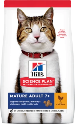 Hill's Science Plan Adult Senior +7 De Pollo
