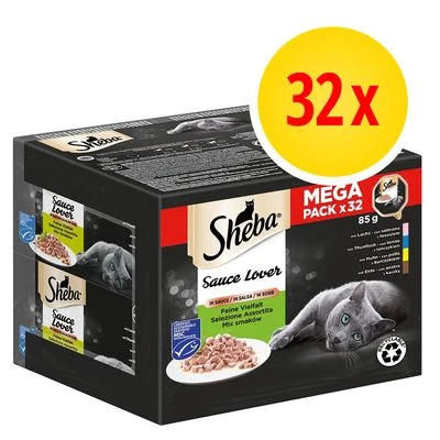 Sheba Multireceta 32 x 85 g en tarrinas comida húmeda para gatos Sheba Multireceta 32 X 85 G En Tarrinas Comida Húmeda Para Gatos -Catit Ventas