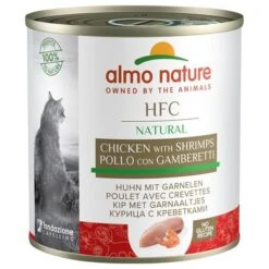 Almo Nature HFC 12 X 280 G - Pack Ahorro 3 Almo Nature HFC 12 X 280 G - Pack Ahorro -Catit Ventas 1 57412 pla almo nature natural huhngarnelen 9