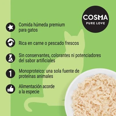 Cosma Original en bolsitas 24 x 100 g - Pack Ahorro Cosma Original En Bolsitas 24 X 100 G - Pack Ahorro -Catit Ventas 2020 01 cosma original 1000x1000 es 9 1