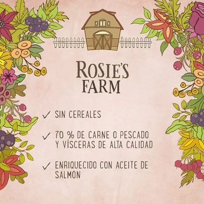 Rosie's Farm Kitten con pollo y trucha comida húmeda para gatitos Rosie's Farm Kitten Con Pollo Y Trucha Comida Húmeda Para Gatitos -Catit Ventas 2020 03 rosiesfarm benefitboard es 0 1