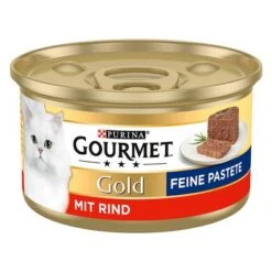Gourmet Gold Mousse 24 X 85 G 7 Gourmet Gold Mousse 24 X 85 G -Catit Ventas 207498 pla nestle gourmet gold feine pastete rind 85g hs 01 1