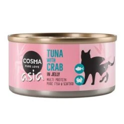 Cosma Asia En Gelatina 6 X 170 G -Catit Ventas 21755 pla cosma asia tunacrab 170g 8