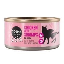 Cosma Asia En Gelatina 24 X 170 G -Catit Ventas 21758 pla cosma asia chickenshrimps 170g 3 1