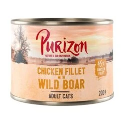 Purizon Adult 6 X 200 G Comida Húmeda Para Gatos, Sin Cereales 7 Purizon Adult 6 X 200 G Comida Húmeda Para Gatos, Sin Cereales -Catit Ventas 222296 pla purizon wildschwein 200g 4