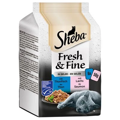 Sheba Fresh & Fine 72 X 50 G - Pack % -Catit Ventas