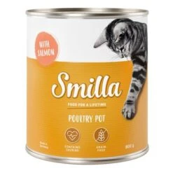 Smilla Tierna Ave 24 X 800 G - Pack Ahorro -Catit Ventas 269014 pla smilla poultry pot salmon 800g 0