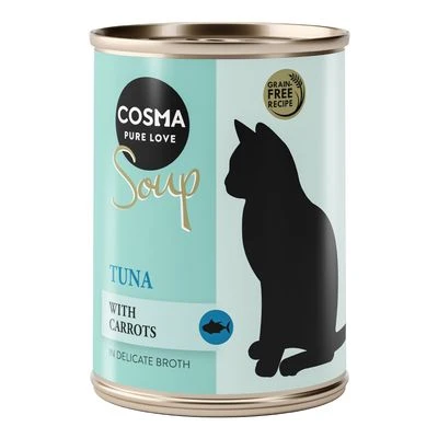 Cosma Soup sopa para gatos 24 x 100 g - Pack Ahorro Cosma Soup Sopa Para Gatos 24 X 100 G - Pack Ahorro -Catit Ventas 275296 pla cosma soup tuna 100g 1000x1000 7 2