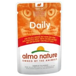 Pack Ahorro: Almo Nature Daily Menu 24 X 70 G -Catit Ventas 27535 pla almo nature huhn rind 70g 8