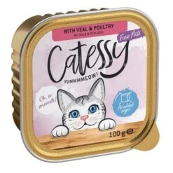 Catessy En Tarrinas 64 X 100 G - Pack Mixto -Catit Ventas 27635 pla catessy feinepastete kalbgefluegel 100g 2
