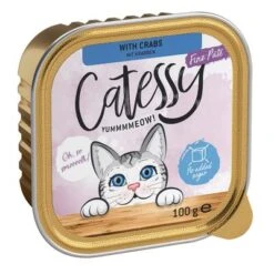 Catessy En Tarrinas 64 X 100 G - Pack Mixto -Catit Ventas 27635 pla catessy feinepastete krabben 100g 6
