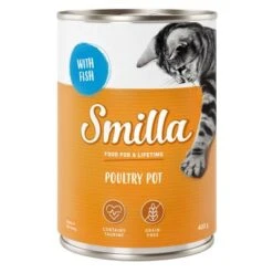 Smilla Tierna Ave 6 X 400 G -Catit Ventas 28070 pla smilla poulrypot fish 400g 1