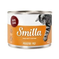Smilla Tierna Ave 24 X 200 G - Pack Ahorro 3 Smilla Tierna Ave 24 X 200 G - Pack Ahorro -Catit Ventas 28071 pla smilla poulrypot lamb 200g 8
