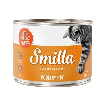 Smilla Tierna ave 24 x 200 g - Pack Ahorro Smilla Tierna Ave 24 X 200 G - Pack Ahorro -Catit Ventas 28074 pla smilla poulrypot poultry 200g 6