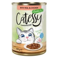 Catessy Bocaditos 24 X 400 G En Latas - Pack Ahorro 7 Catessy Bocaditos 24 X 400 G En Latas - Pack Ahorro -Catit Ventas 28347 pla catessy gravy veal 400g 7