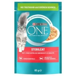 Pack Ahorro: Purina ONE 48 / 52 X 85 G -Catit Ventas 288306 pla purinaone sterilised 85g hs 01 2