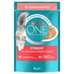 Pack Ahorro: Purina ONE 48 / 52 X 85 G -Catit Ventas 288496 pla purinaone sterilised 85g hs 01 7