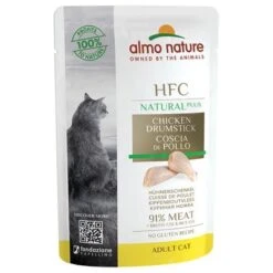 Pack Ahorro Almo Nature HFC Natural Plus 24 X 55 G -Catit Ventas 294596 pla almonature hfc natural plus 55g hs 01 0