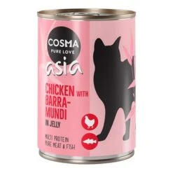 Cosma Asia En Gelatina 24 X 400 G -Catit Ventas 2 163996 pla cosma asia chickenbarramundi 400g 6