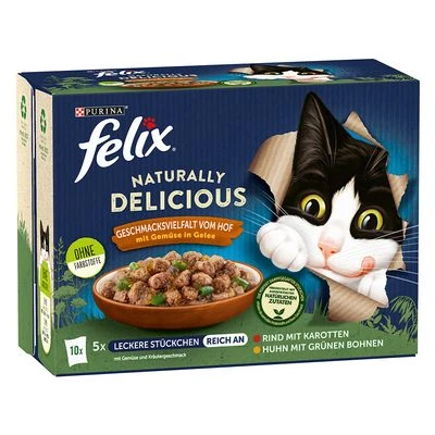Felix Naturally Delicious 80 X 80 G - Megapack -Catit Ventas