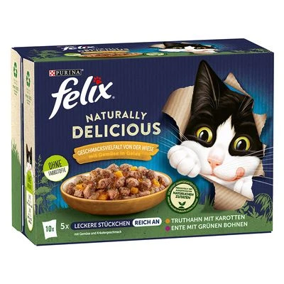 Felix Naturally Delicious 80 X 80 G - Megapack -Catit Ventas