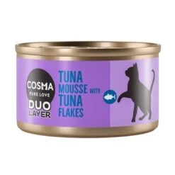 Cosma DUO Layer 24 X 70 G - Pack Ahorro -Catit Ventas 350197 pla cosma duo layer tuna mousse tuna 70g 0