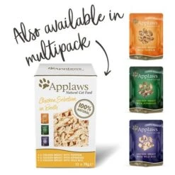 Applaws Selection 12 X 70g -Catit Ventas 361999 applaws pouch bruehe huhn 70g hs 04 5
