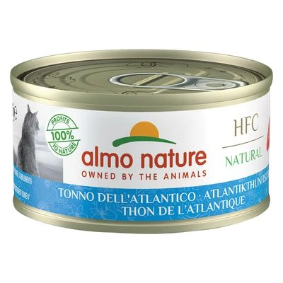 Almo Nature HFC Natural 6 x 70 g Almo Nature HFC Natural 6 X 70 G -Catit Ventas 369396 pla almonature hfc natural tuna 6x70g hs 01 7 1