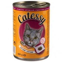 Catessy Bocaditos 12 X 400 G En Latas -Catit Ventas 373821 catessy gelee lamm 8 1