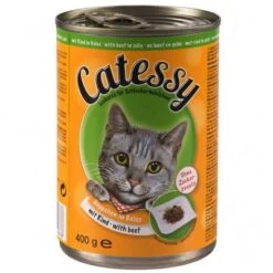 Catessy Bocaditos 12 X 400 G En Latas -Catit Ventas 373821 catessy gelee rind 9 1