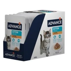 Advance Kitten Con Pollo Comida Húmeda Para Gatos -Catit Ventas 374500 pla advance kitten huhn 12x85g hs 01 0