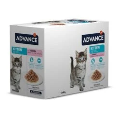 Advance Kitten Con Pavo Comida Húmeda Para Gatos -Catit Ventas 374596 affinity advance kitten truthahn hs 02 3