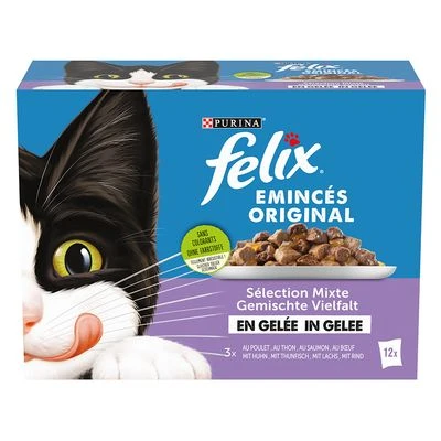 Megapack Felix Bolsitas en gelatina 48 x 85 g Megapack Felix Bolsitas En Gelatina 48 X 85 G -Catit Ventas