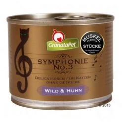 GranataPet Symphonie 6 X 200 G - Pack De Prueba -Catit Ventas 391284 granatapet symph wild huhn 7