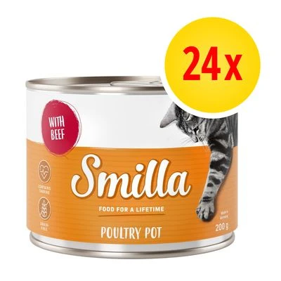 Smilla Tierna ave 24 x 200 g - Pack Ahorro Smilla Tierna Ave 24 X 200 G - Pack Ahorro -Catit Ventas